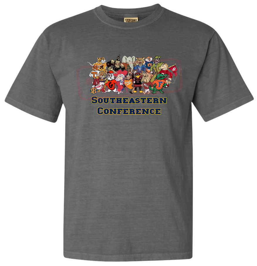 SEC_Mascot_tshirt_comfort_color