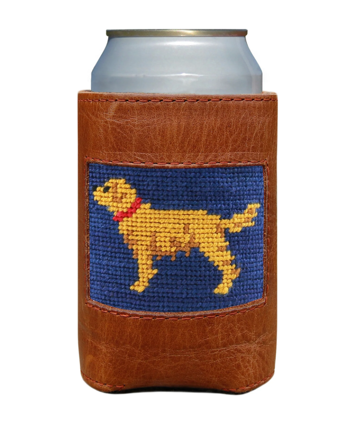 Golden Retriever-Needlpoint Koozie