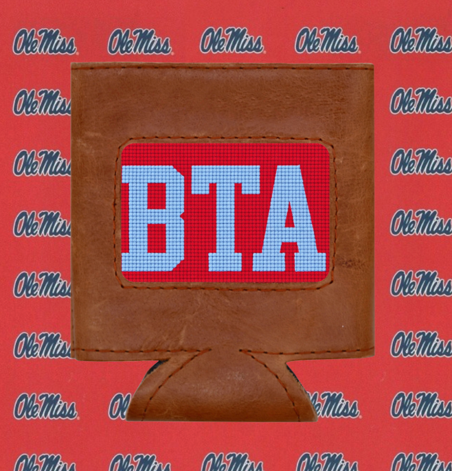 BTA Leather Koozie