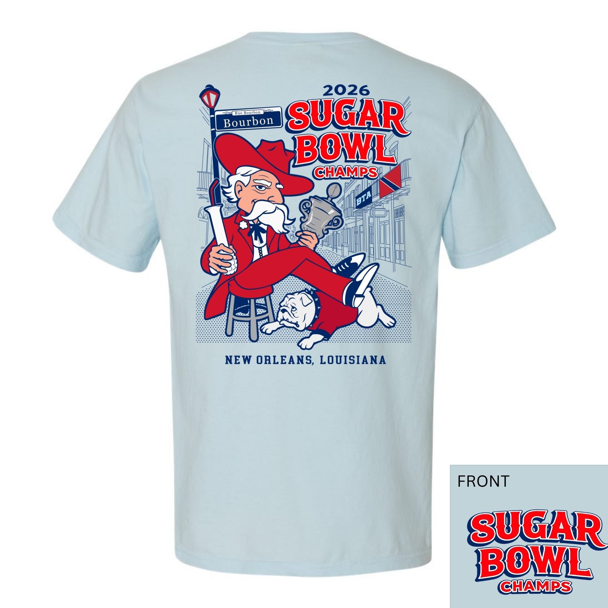 Ole Miss Sugar Bowl Champs Comfort Colors t-shirt