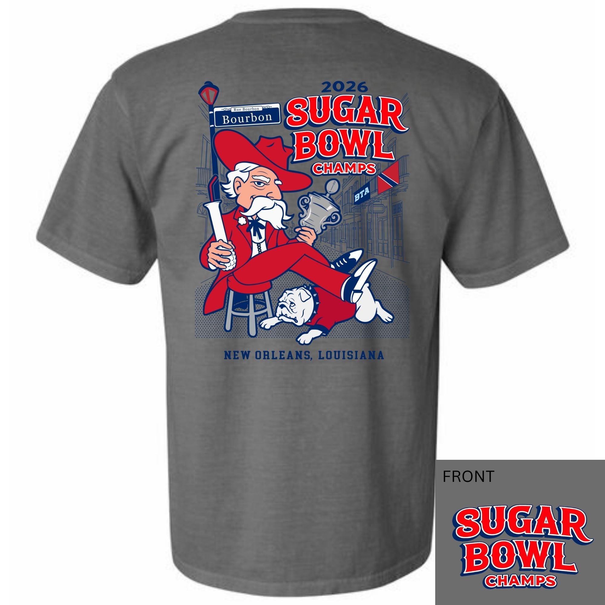 Ole Miss Sugar Bowl Champs Comfort Colors t-shirt