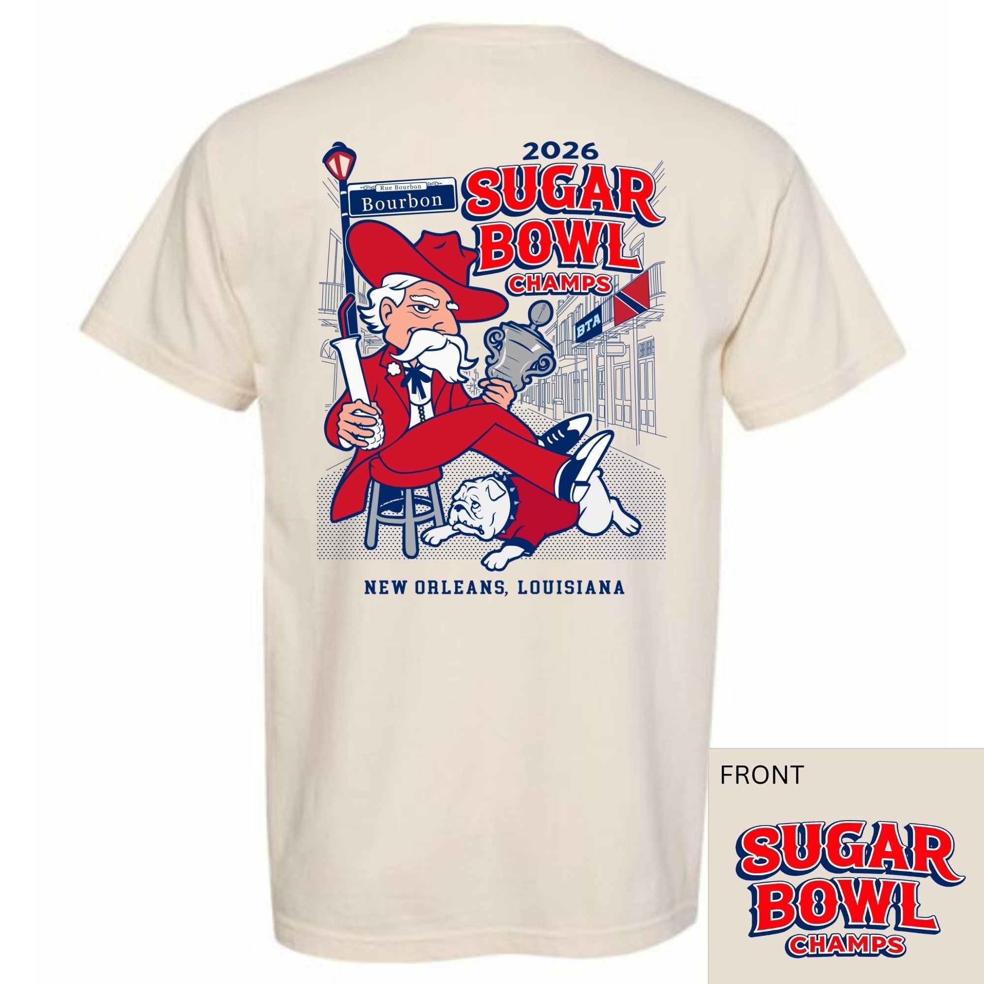 Ole Miss Sugar Bowl Champs Comfort Colors t-shirt
