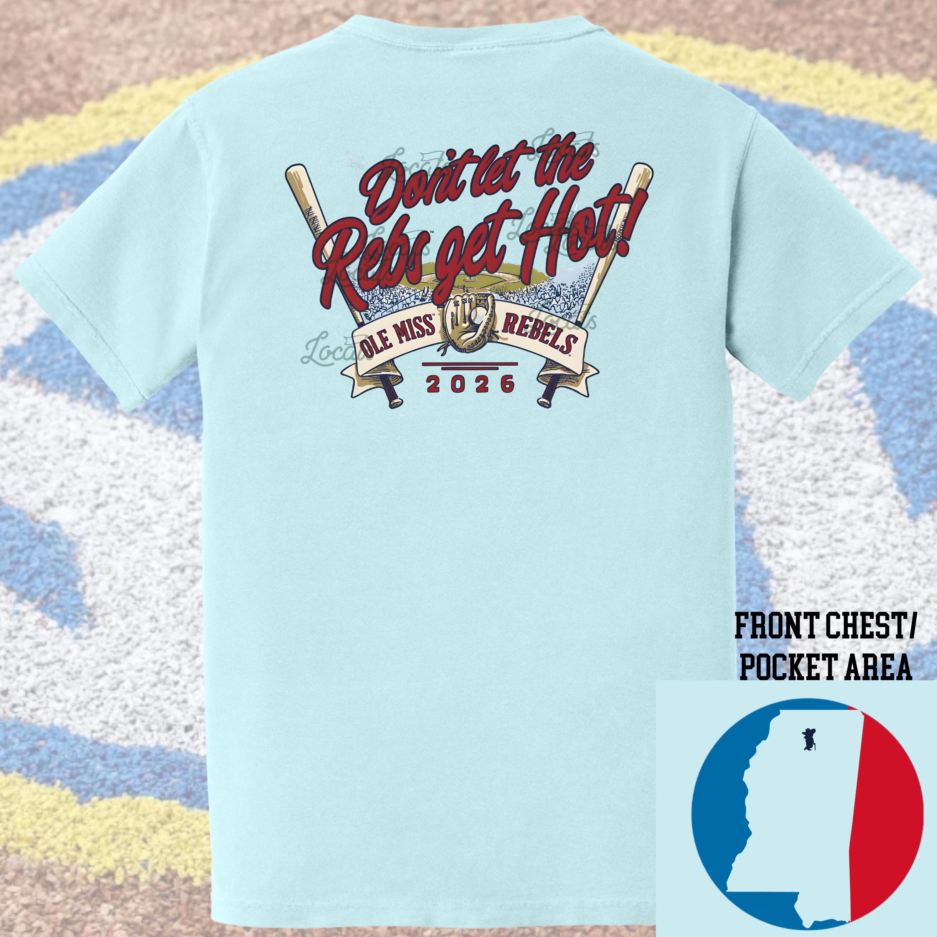 2026 Ole Miss Rebels Baseball Shirt - Going to Omaha