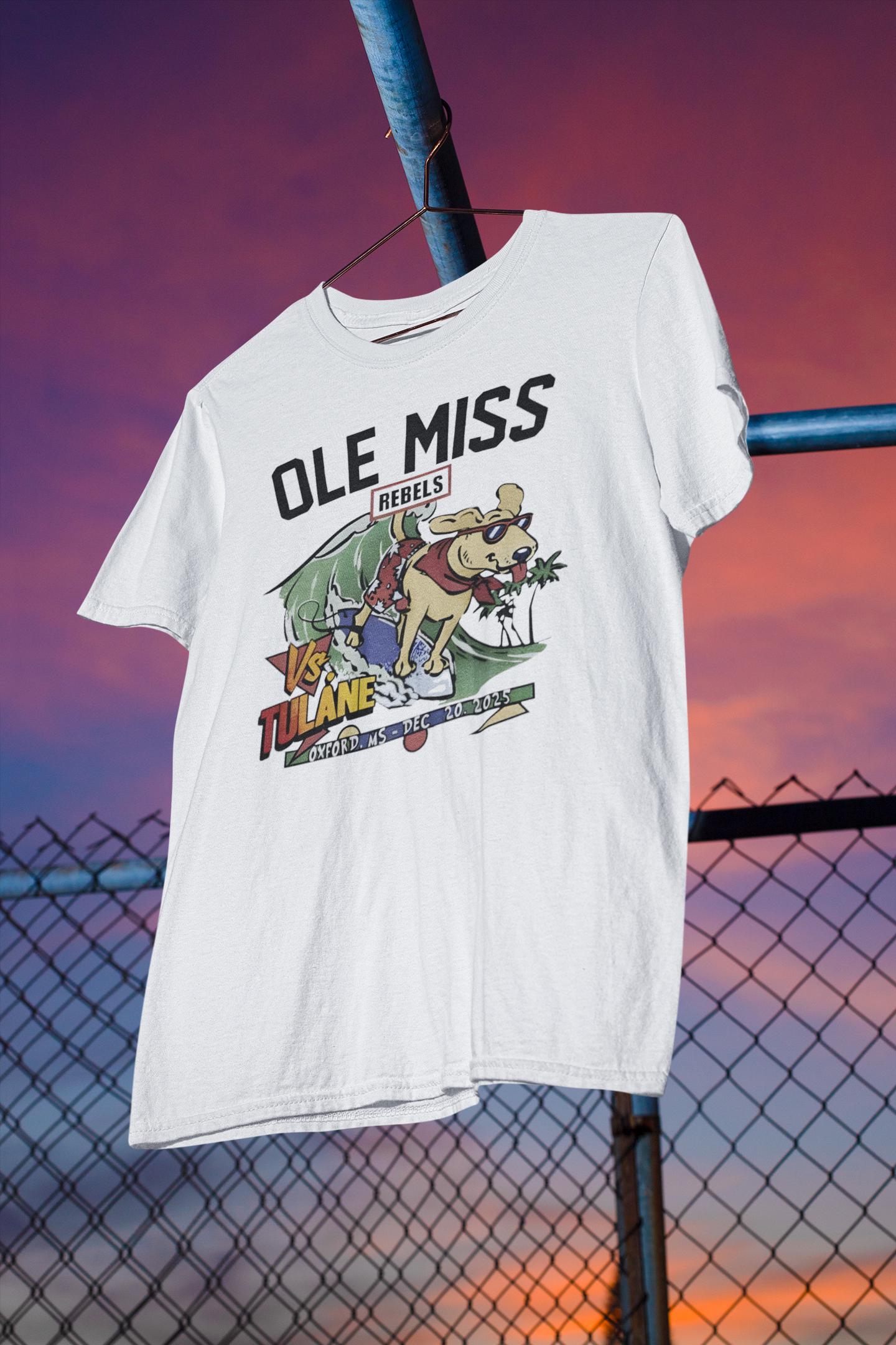 Ole Miss Rebels Vintage T-Shirt | Colonel Reb, Oxford Game Day