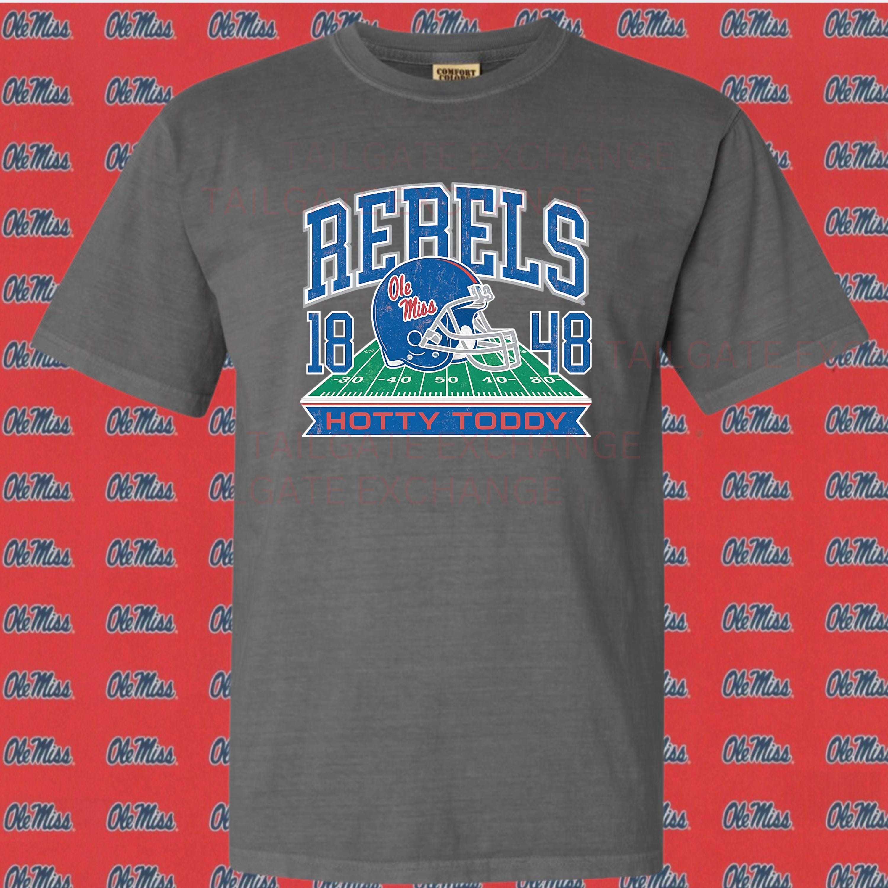 Vintage 1848 Ole Miss Rebels T-Shirt – Retro Colonel Reb Graphic Tee