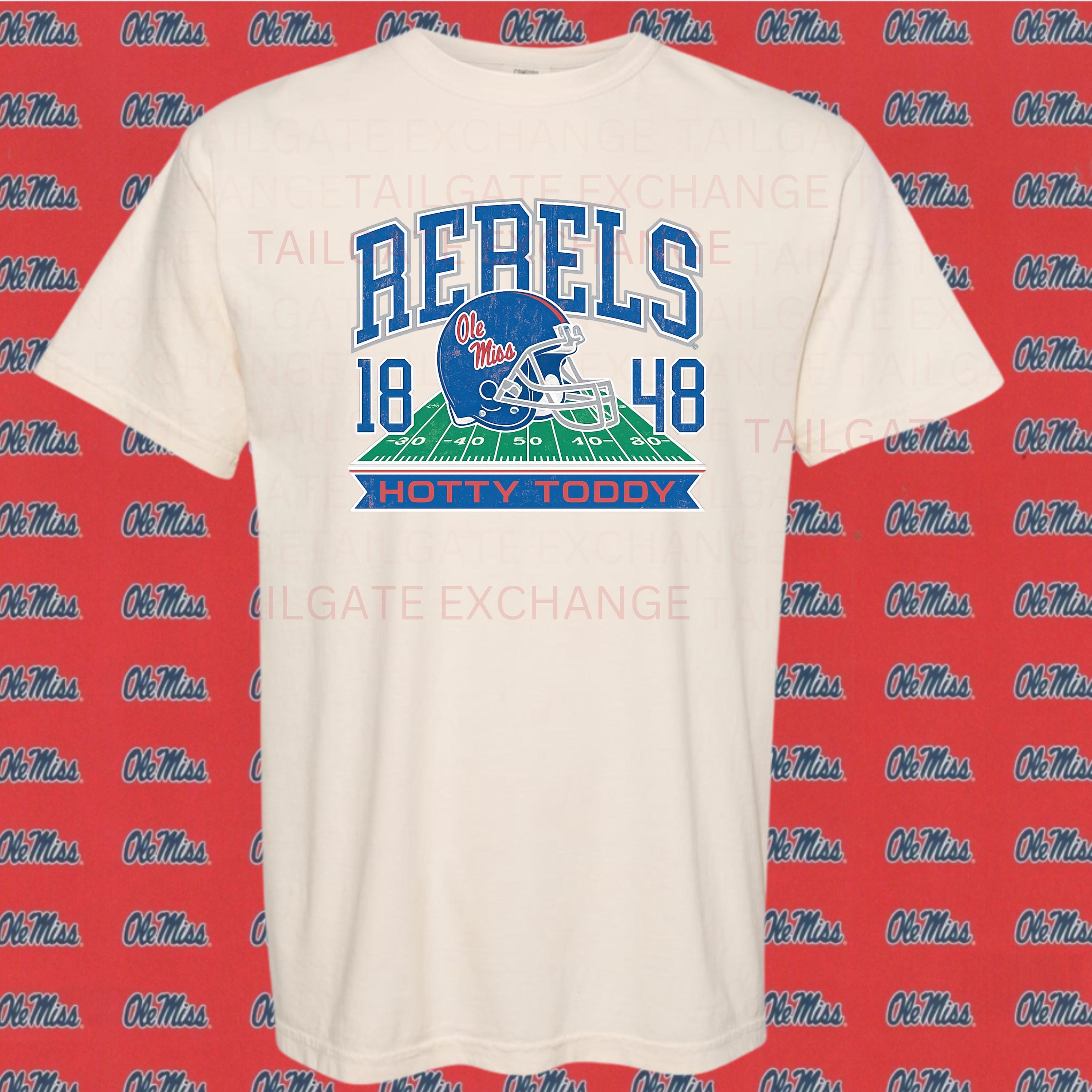 Vintage 1848 Ole Miss Rebels T-Shirt – Retro Colonel Reb Graphic Tee