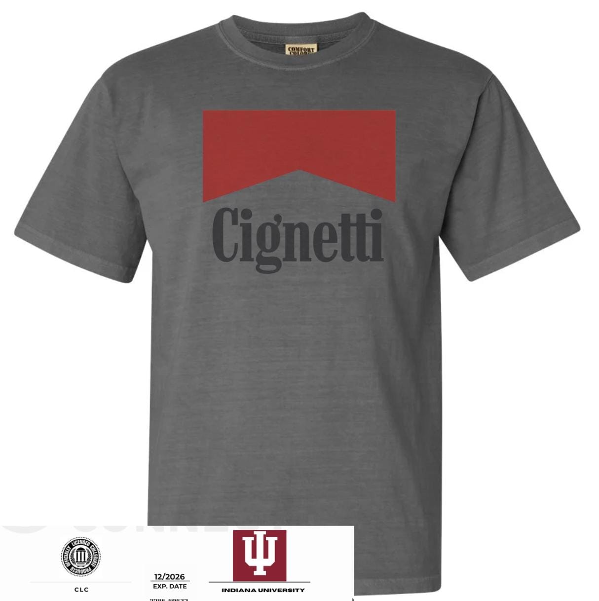 Cignetti Indiana Hoosiers Tee | Comfort Colors Football Game Day Shirt