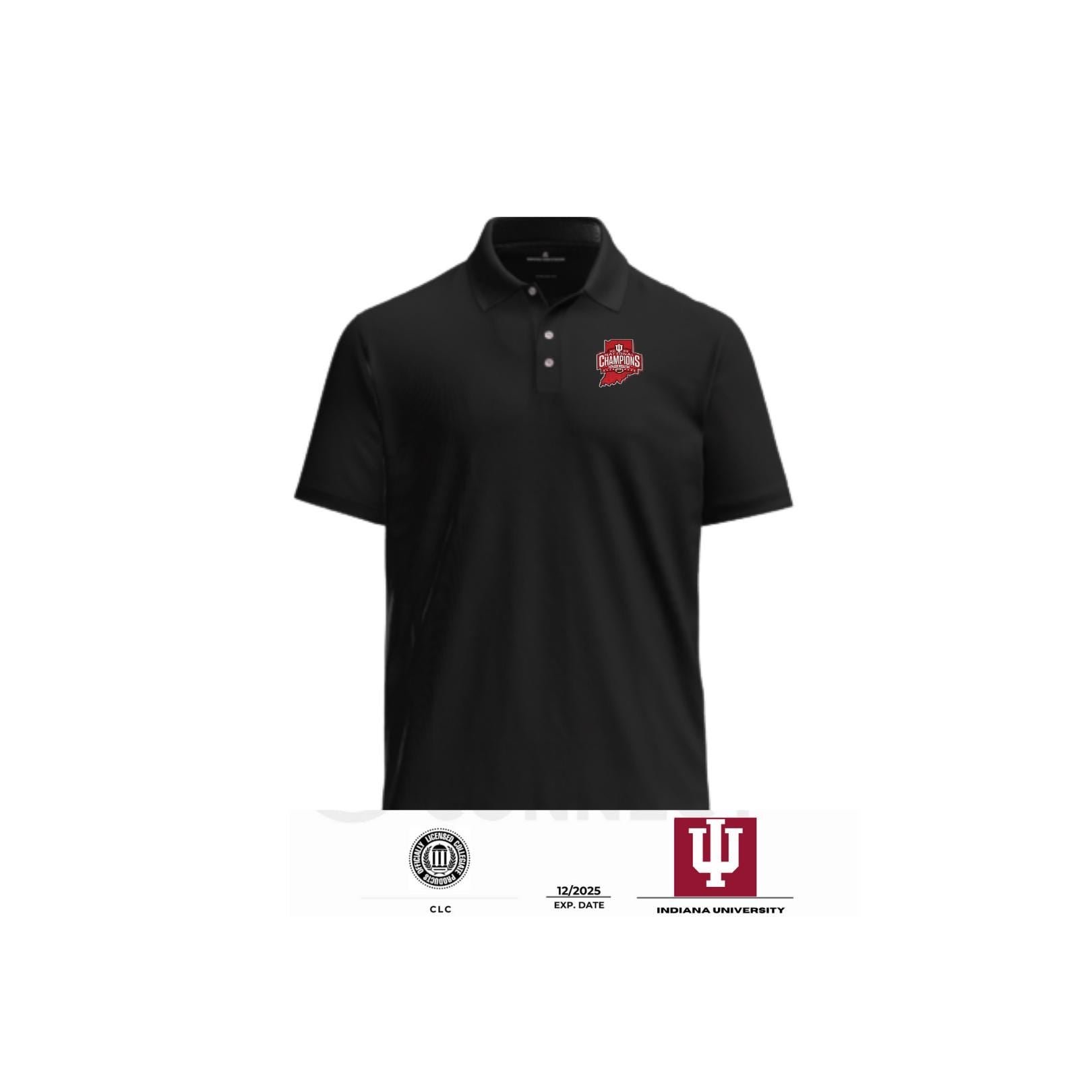Indiana Hoosiers 2025 Champions Polo Shirt | Brooks Brothers Partnership