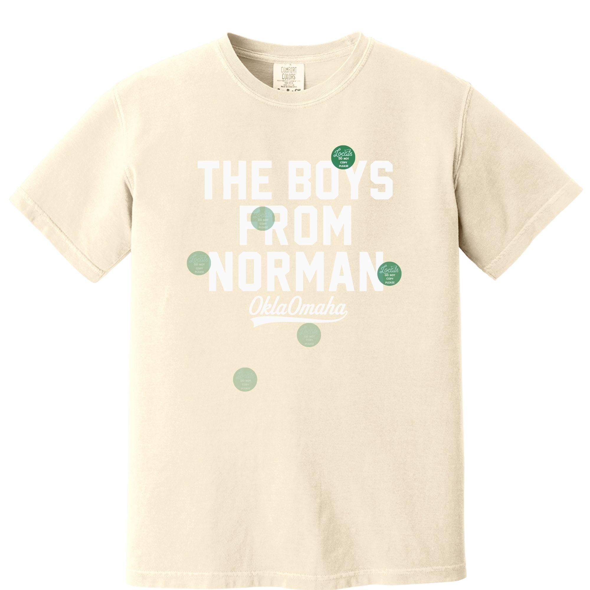 Oklahoma Sooners Baseball Shirt | Comfort Colors National Champions Tee