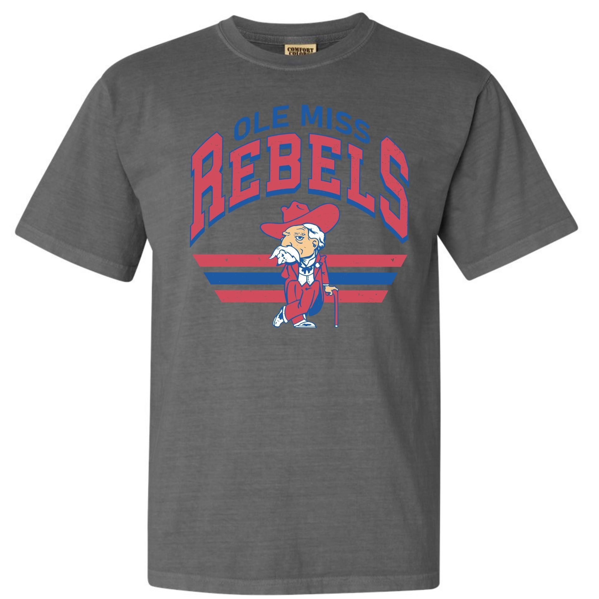 Vintage Ole Miss Rebels T-Shirt – Retro Colonel Reb Graphic Tee comfort colors