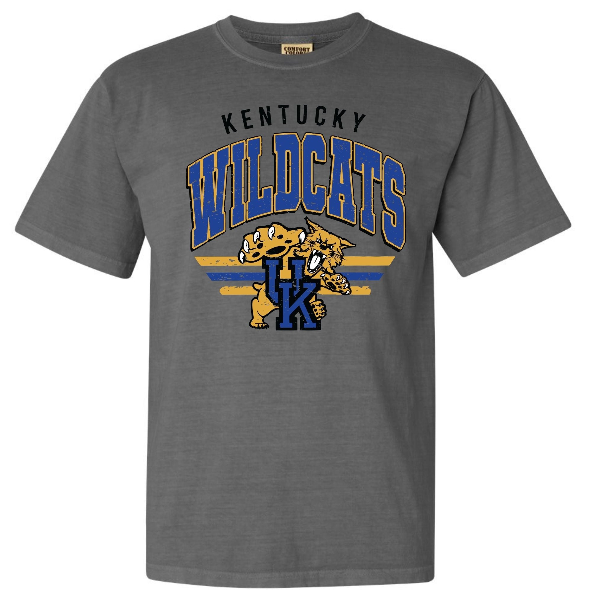 Vintage Kentucky Wildcats Mascot T-Shirt – Retro UK Wildcats Tee | Classic Kentucky Game Day Shirt