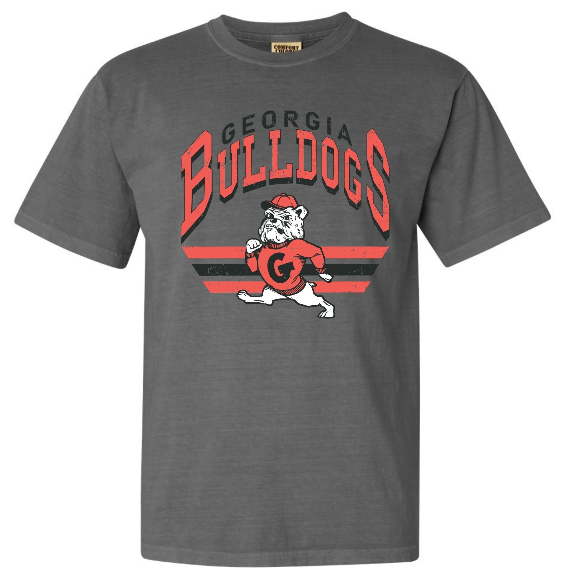 Vintage Georgia Bulldogs T-Shirt – Retro UGA Football Tee Comfort Colors