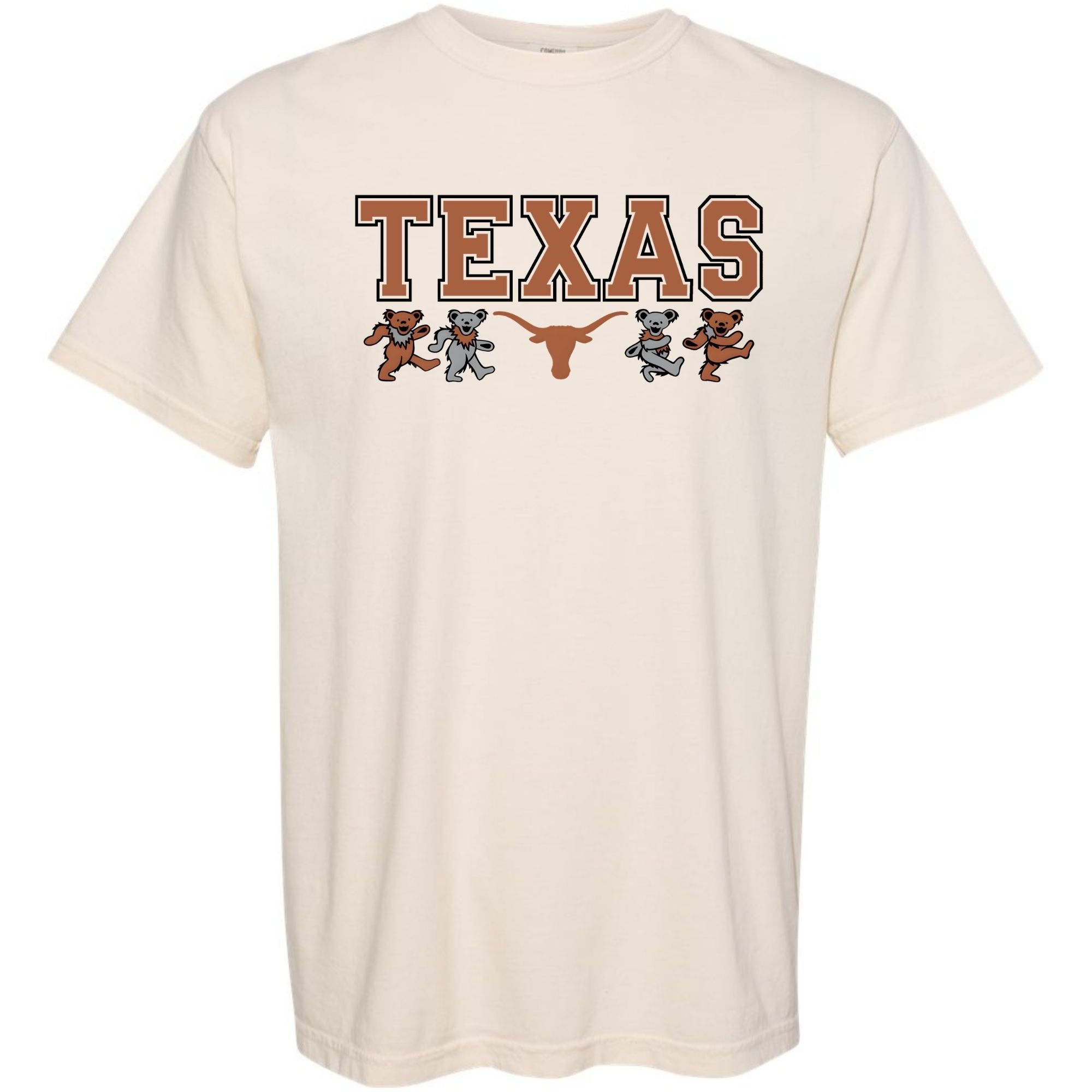 Vintage Austin Game Day Shirt • UT Longhorns Graphic Tee • Grateful Dead Longhorns Spirit • Game Day Outfit • Retro Texas Style Tee